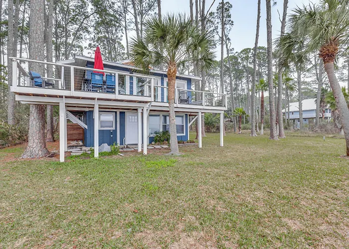 Carrabelle Retreat W/ Boat Dock + Views Of Gulf!